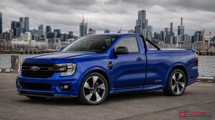 2027 Ford Ranger XR6 Turbo - Driving Enthusiast - Blue Docks
