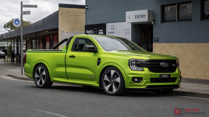 2027 Ford Ranger XR6 Turbo - Driving Enthusiast - Toxic Umina