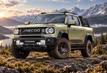 2027 Jaecoo Stockman ute - Driving Enthusiast rendering
