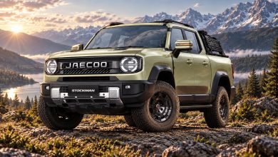 2027 Jaecoo Stockman ute - Driving Enthusiast rendering