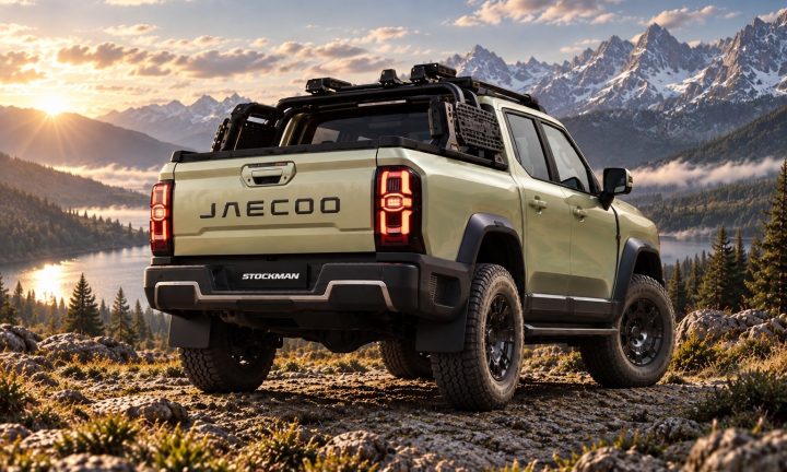 2027 Jaecoo Stockman ute - rear
