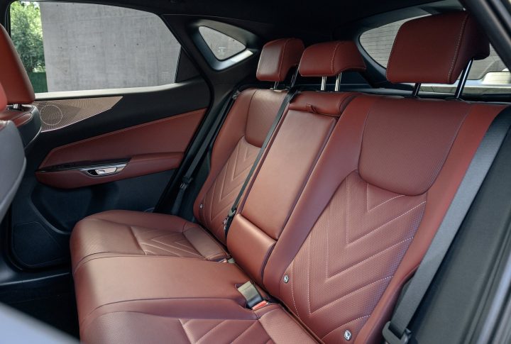 2027 Lexus NX - rear seats