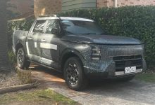 2027 Nissan Frontier Pro prototype in Australia