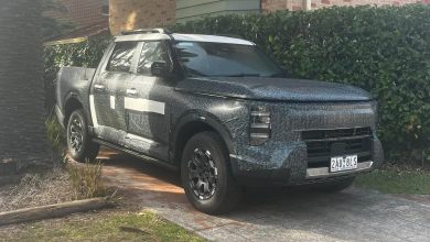 2027 Nissan Frontier Pro prototype in Australia