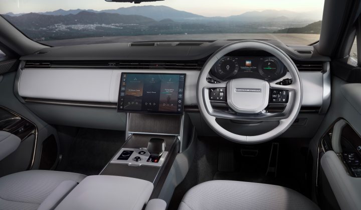2027 Range Rover Electric - interior