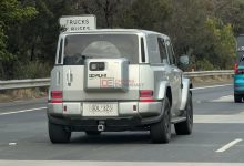 2027 iCaur V25 spotted in Australia - rear