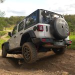 2026 Jeep Wrangler Rubicon Unlimited - rear suspension travel