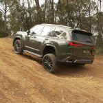 2026 Lexus LX 700h F Sport - articulation