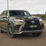 2026 Lexus LX 700h F Sport - front grille