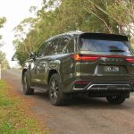 2026 Lexus LX 700h F Sport - road