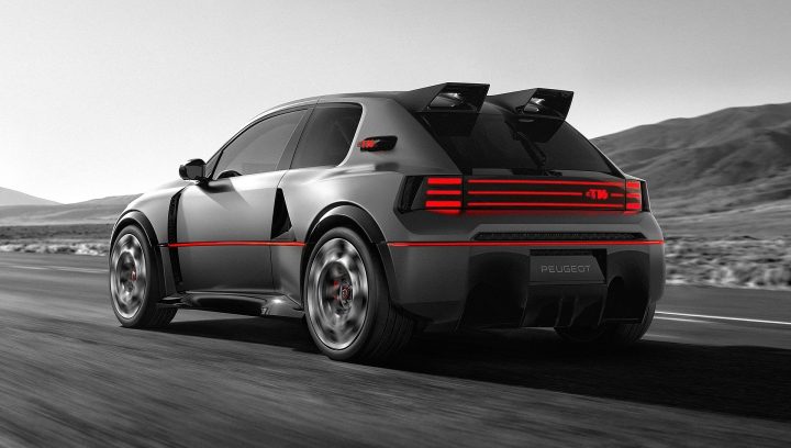 2026 Peugeot E-T16 concept - rear