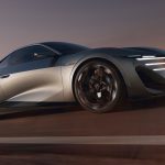 2026 Peugeot RCZ Vision concept - driving