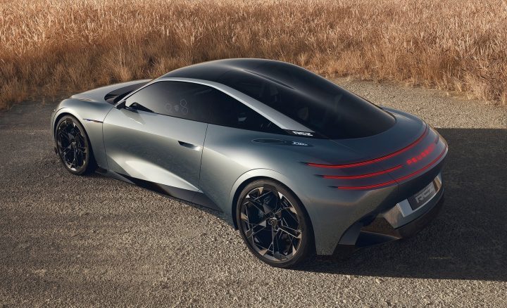 2026 Peugeot RCZ Vision concept - rear