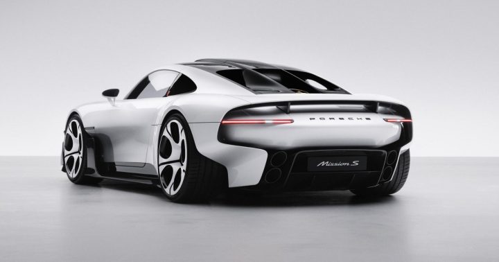 2026 Porsche Mission S concept - rear