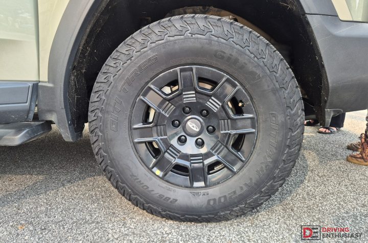 2027 Chery Stockman production spec - AT tyres