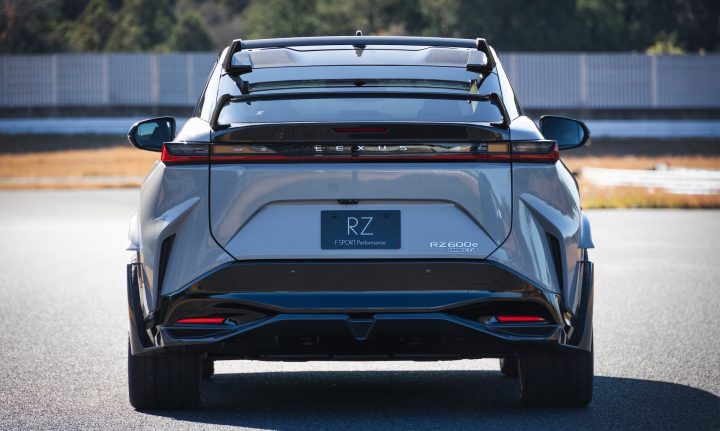 2027 Lexus RZ 600e F Sport Performance - rear spoiler