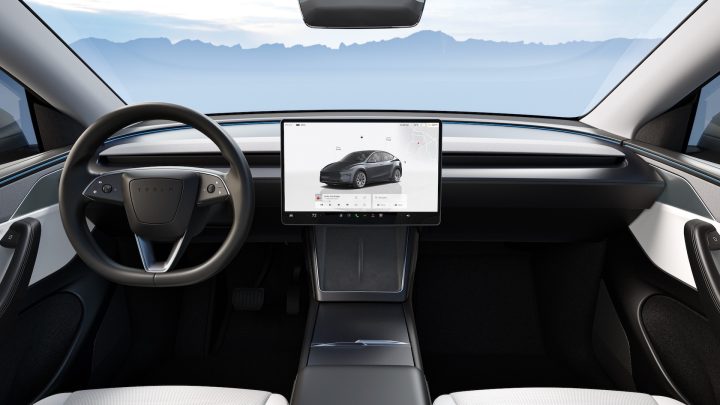 2027 Tesla Model Y - interior