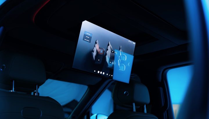 2027 XPeng G9L - rear screen