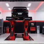 NISMO Performance Centre opens in Melbourne Australia - hoist